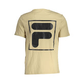 Fila Beige Cotton T-Shirt